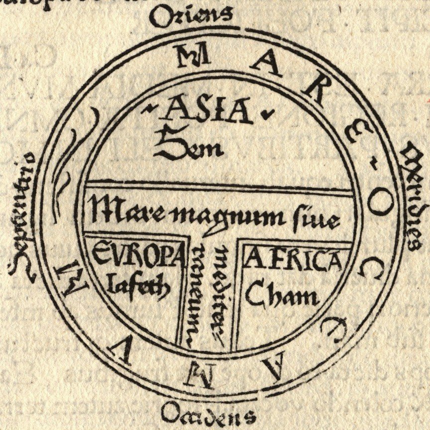 Medieval T-O Maps and Religious Symbolism (7th–13th Centuries) (image credits: wikimedia)