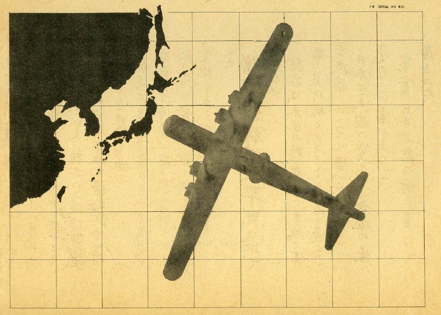 Japanese WWII Maps of the Pacific (1940s) (image credits: wikimedia)