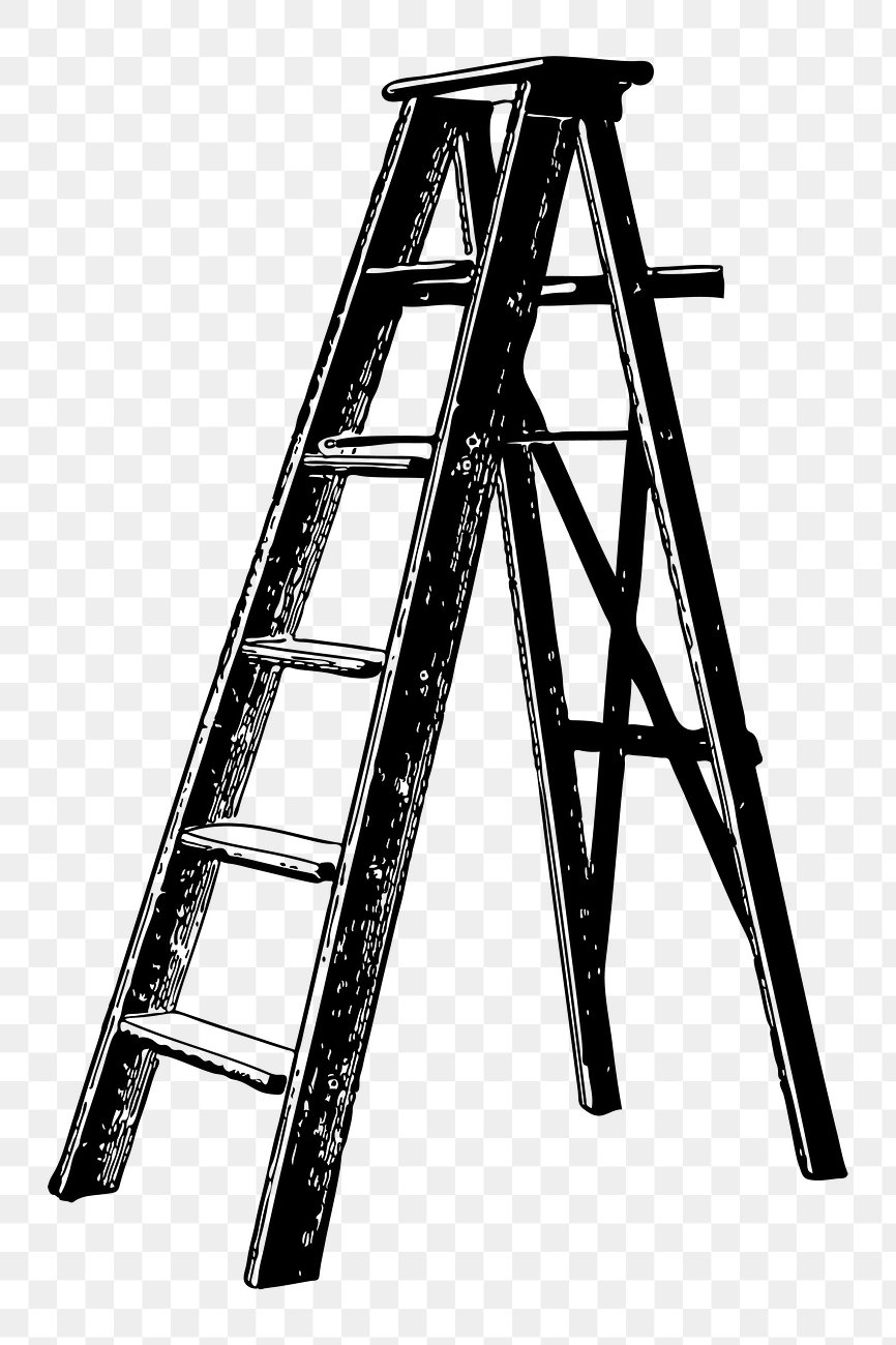 Walking Under a Ladder (image credits: rawpixel)