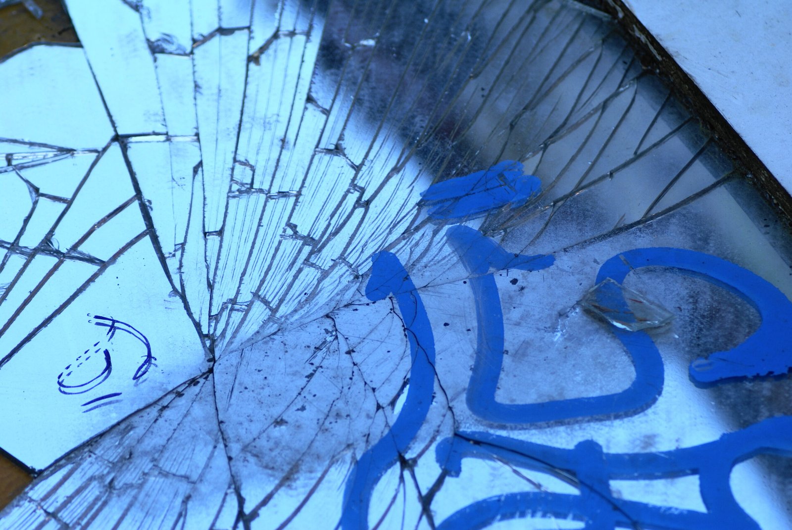 Breaking a Mirror (image credits: wikimedia)