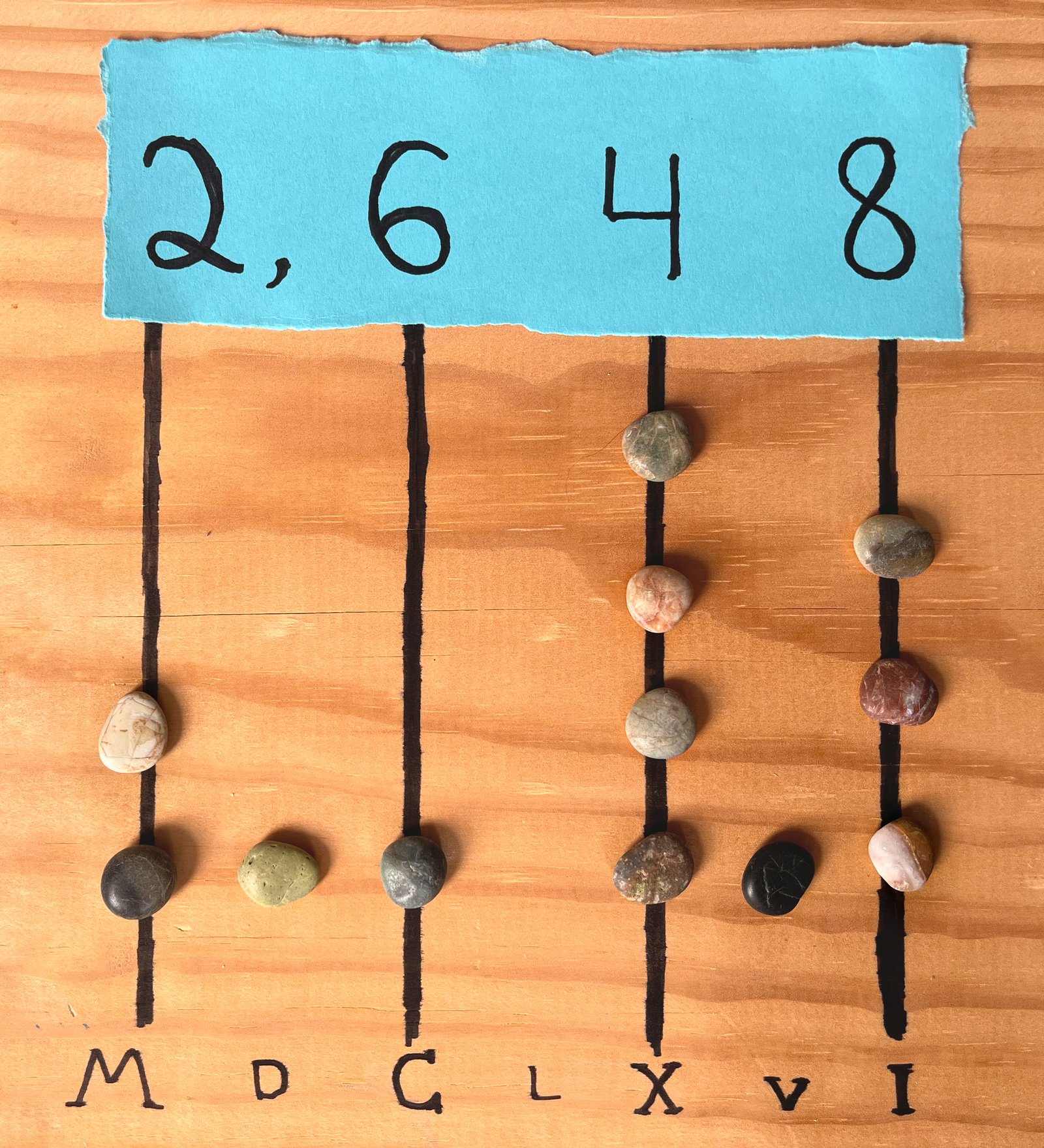 Babylonian Counting Board (~2300 BCE) (image credits: wikimedia)