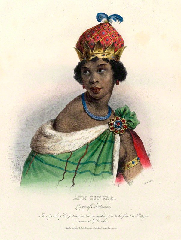 Nzinga Mbande (1583–1663, Ndongo and Matamba – modern Angola) (image credits: wikimedia)