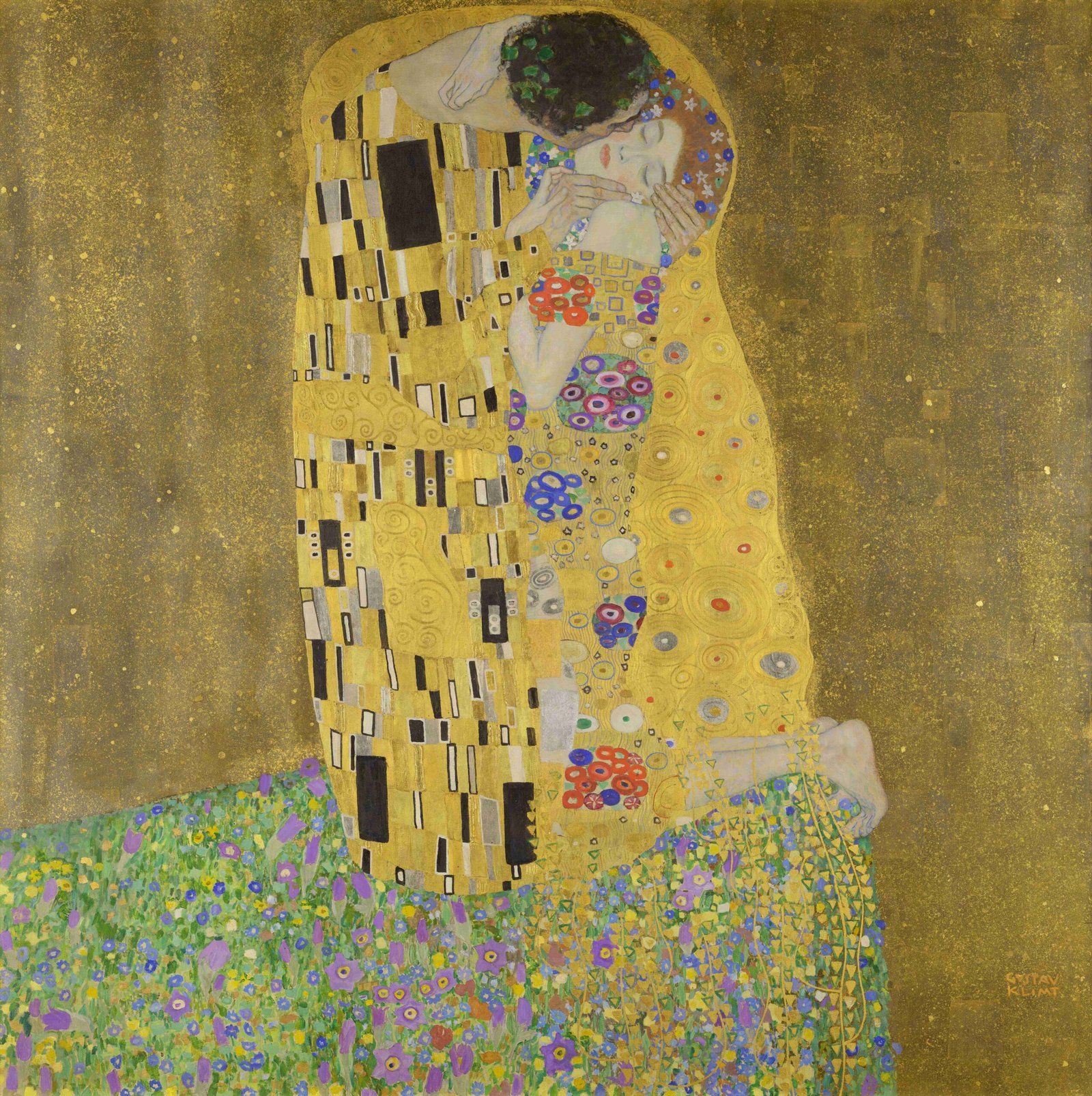 Portrait of Adele Bloch-Bauer I by Gustav Klimt (1907) (image credits: wikimedia)