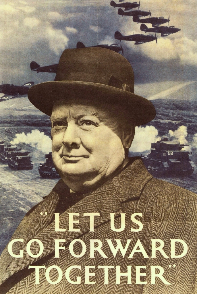Winston Churchill – WWII Speech (1940) (image credits: rawpixel)