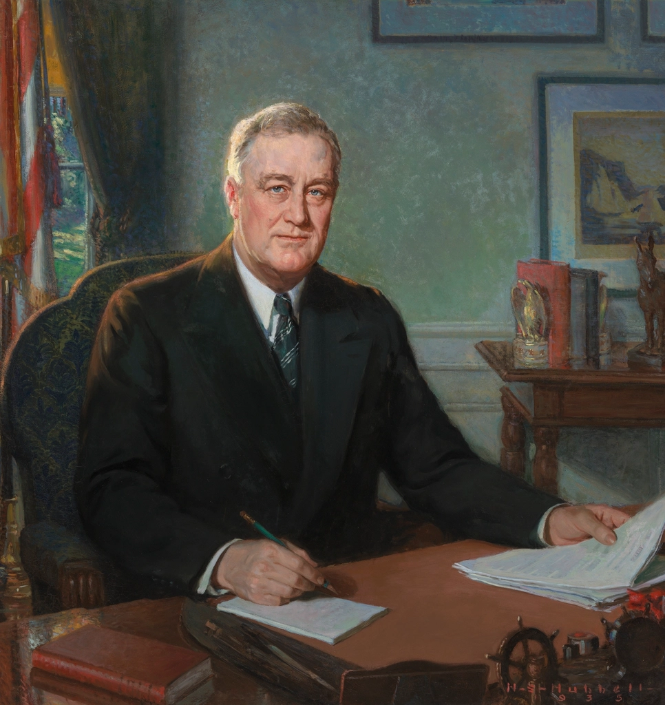 Franklin D. Roosevelt – First Inaugural Address (1933) (image credits: rawpixel)