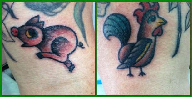 The Pig and Rooster: Guardians Against Drowning (image credits: wikimedia)