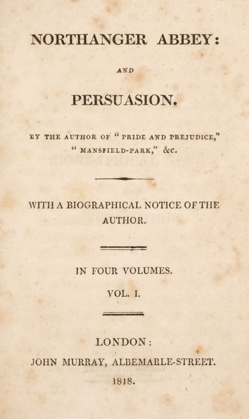 Northanger Abbey (1817) (image credits: wikimedia)