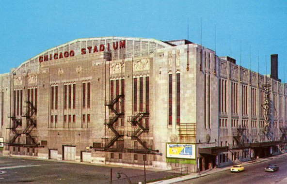 Chicago Stadium (Chicago, USA) (image credits: wikimedia)