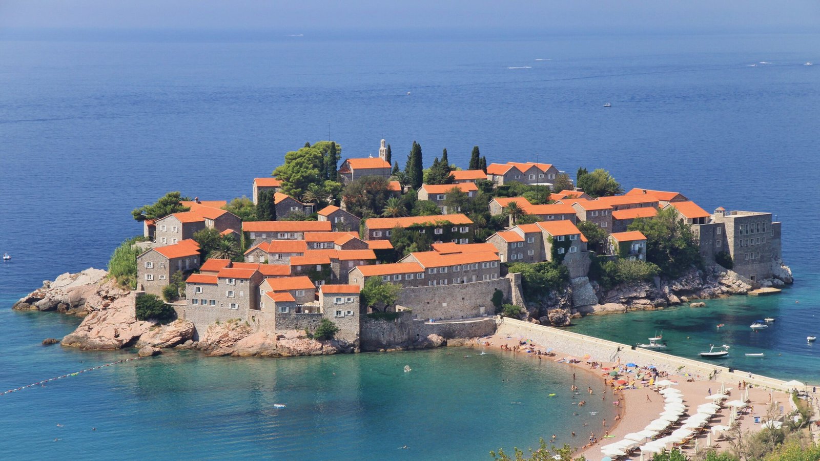 Aman Sveti Stefan, Montenegro (image credits: wikimedia)