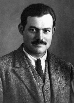 Ernest Hemingway (image credits: wikimedia)