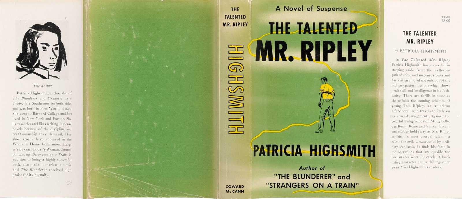 Tom Ripley (The Talented Mr. Ripley by Patricia Highsmith) (image credits: wikimedia)