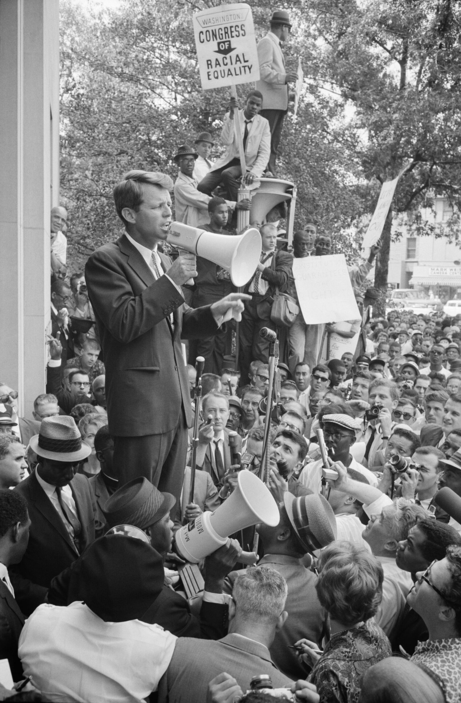 Robert F. Kennedy’s Speech on the Assassination of Martin Luther King Jr., 1968 (image credits: wikimedia)