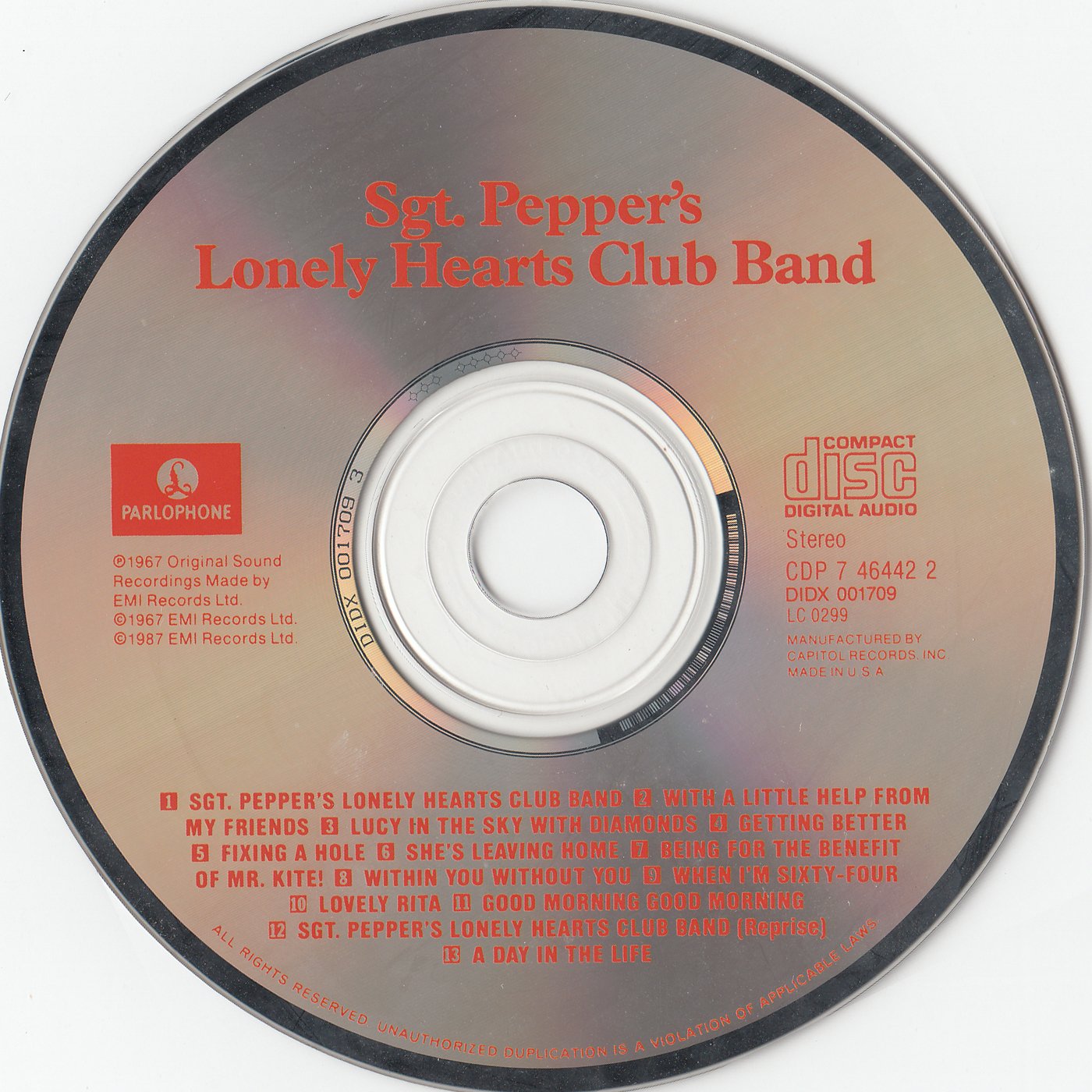 The Beatles – Sgt. Pepper’s Lonely Hearts Club Band (image credits: wikimedia)