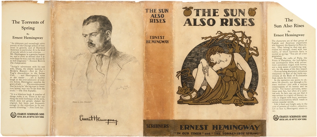 14. The Sun Also Rises by Ernest Hemingway (image credits: rawpixel)