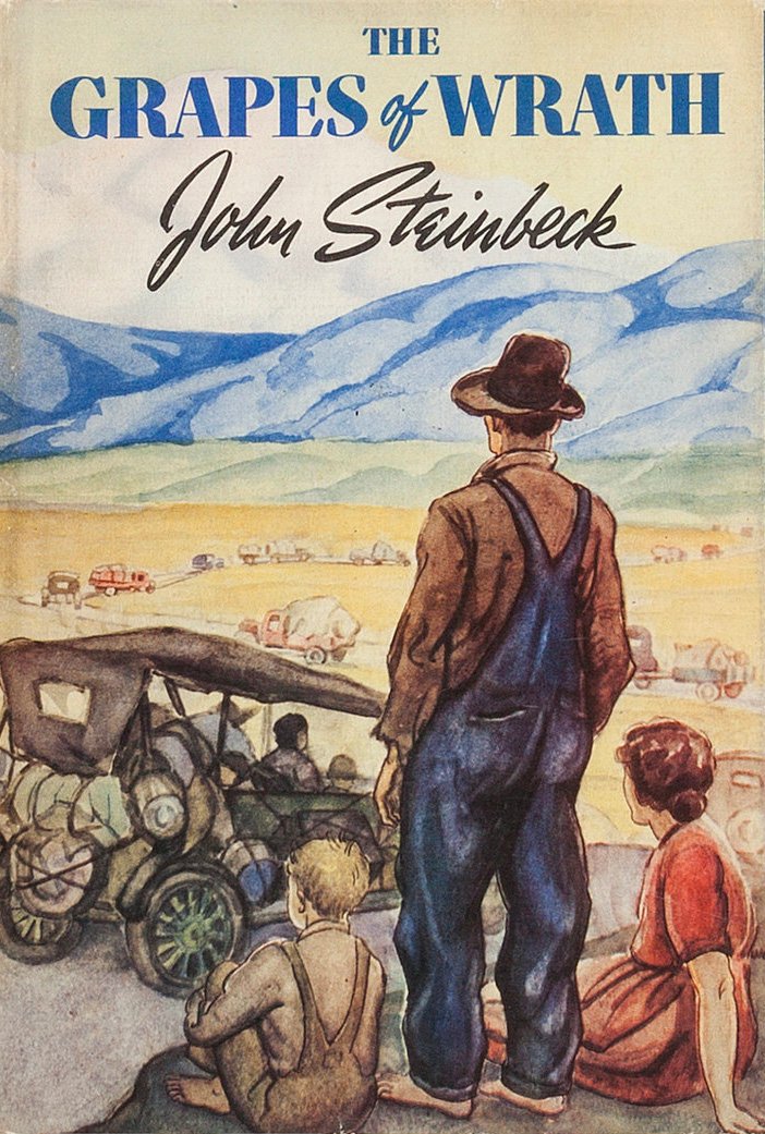 2. The Grapes of Wrath by John Steinbeck (image credits: wikimedia)