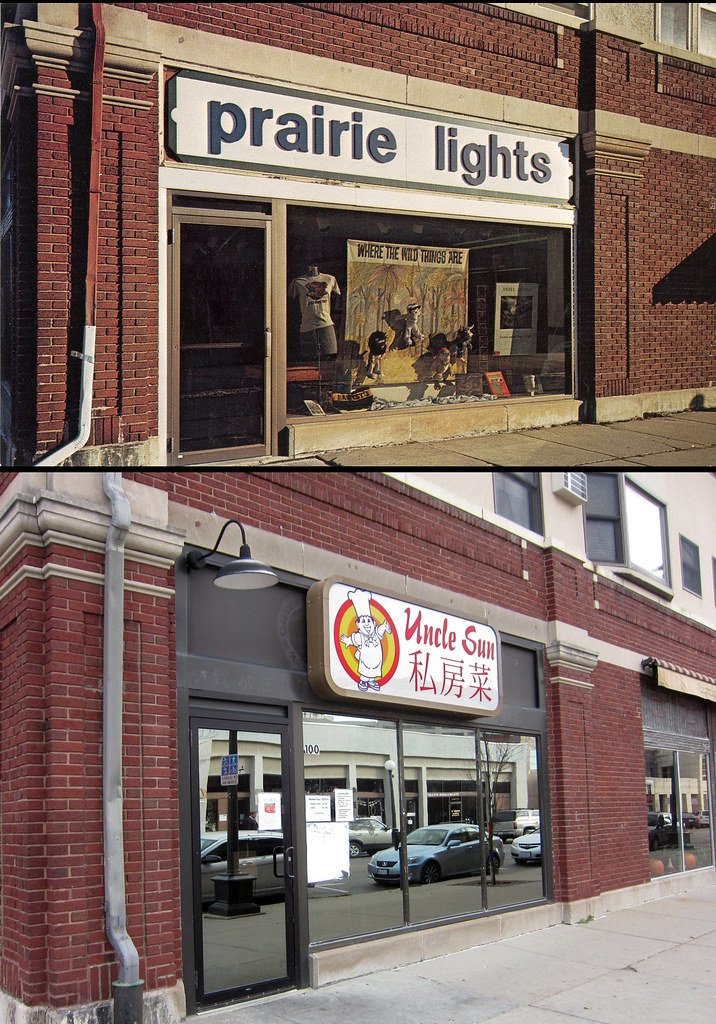 Prairie Lights, Iowa City (image credits: flickr)