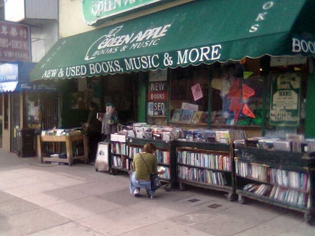 Green Apple Books, San Francisco (image credits: wikimedia)