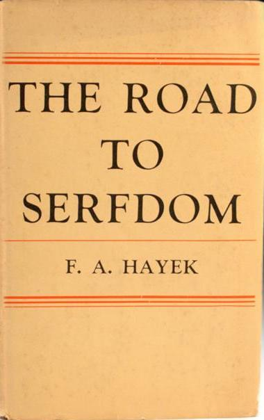 The Road to Serfdom by F.A. Hayek (image credits: wikimedia)
