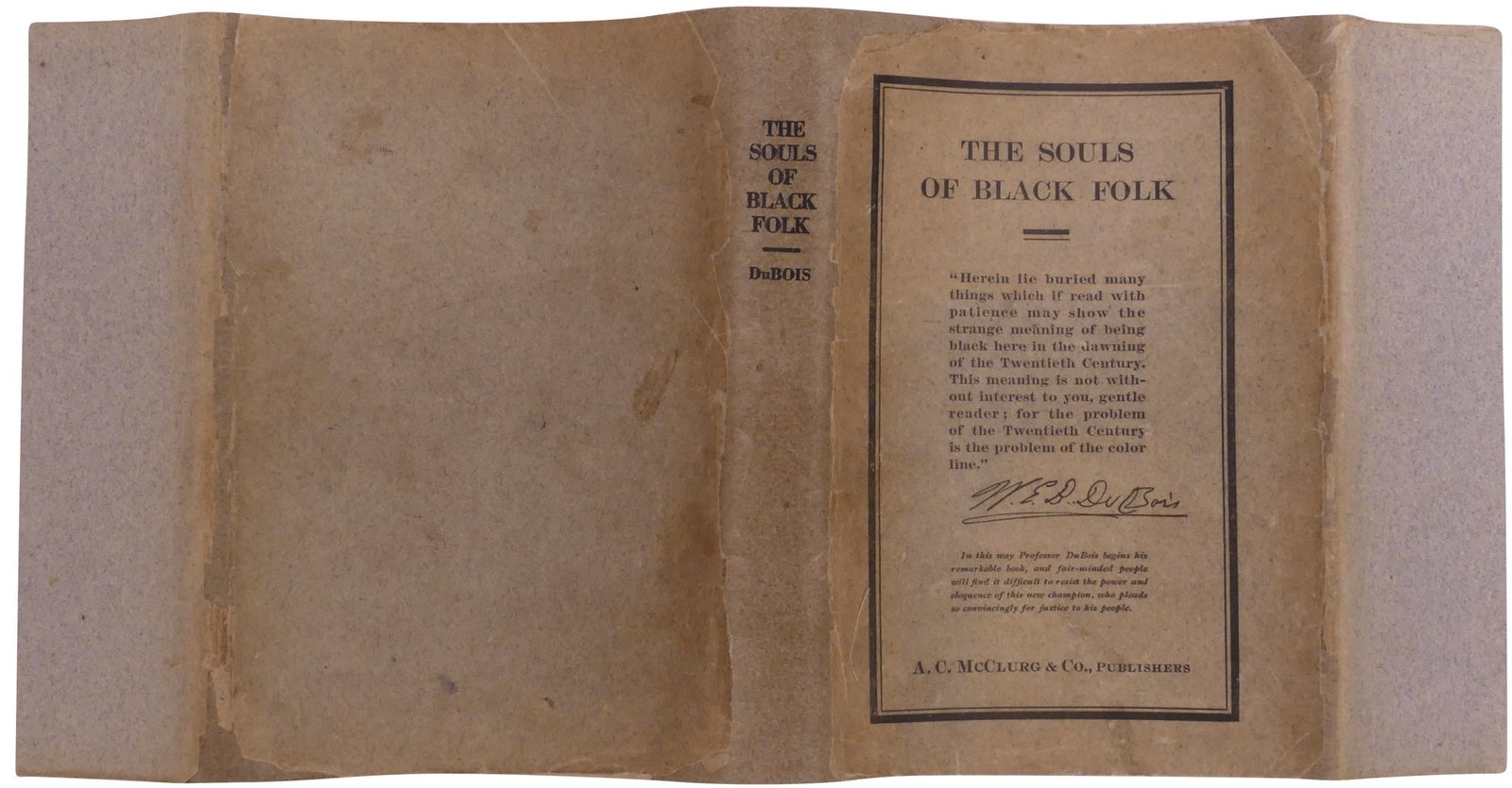 The Souls of Black Folk by W.E.B. Du Bois (image credits: wikimedia)