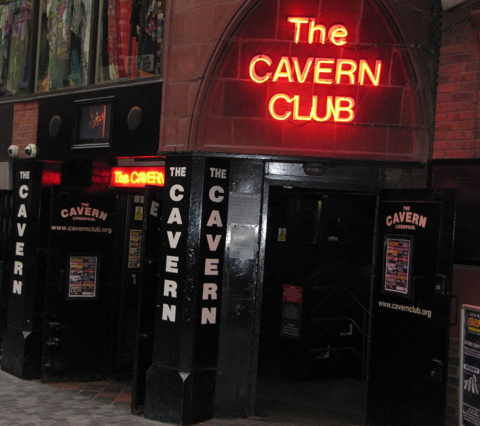 The Cavern Club: Birthplace of the Beatles (image credits: wikimedia)