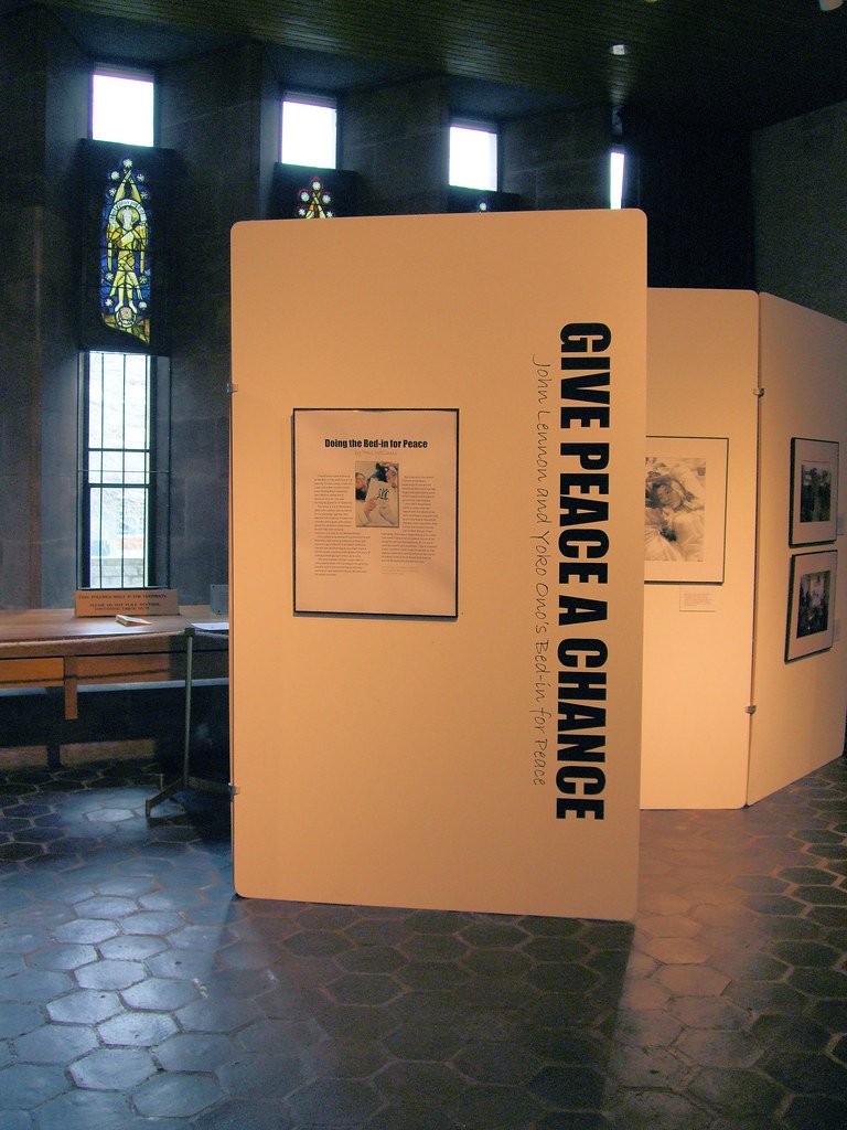 8. “Give Peace a Chance” by John Lennon (image credits: flickr)