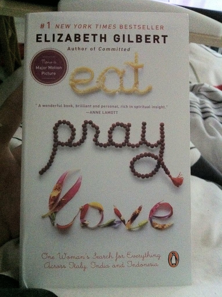 7. Elizabeth Gilbert – “Eat, Pray, Love” (image credits: flickr)