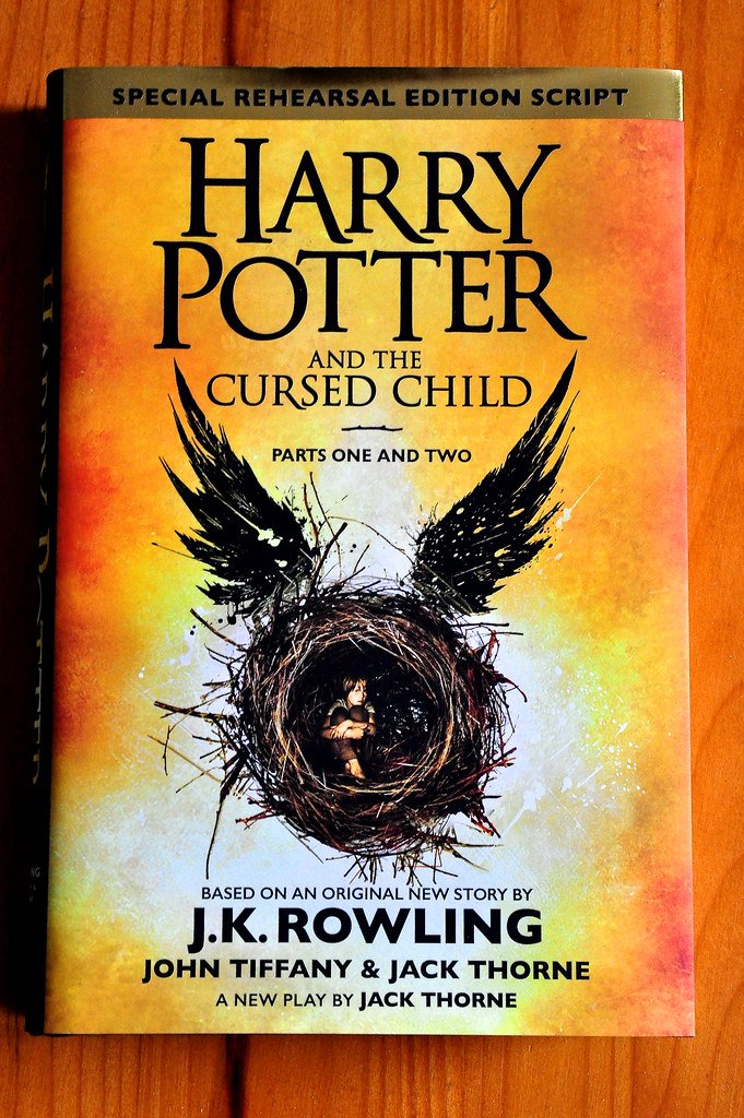 18. J.K. Rowling – “Harry Potter and the Cursed Child” (image credits: flickr)