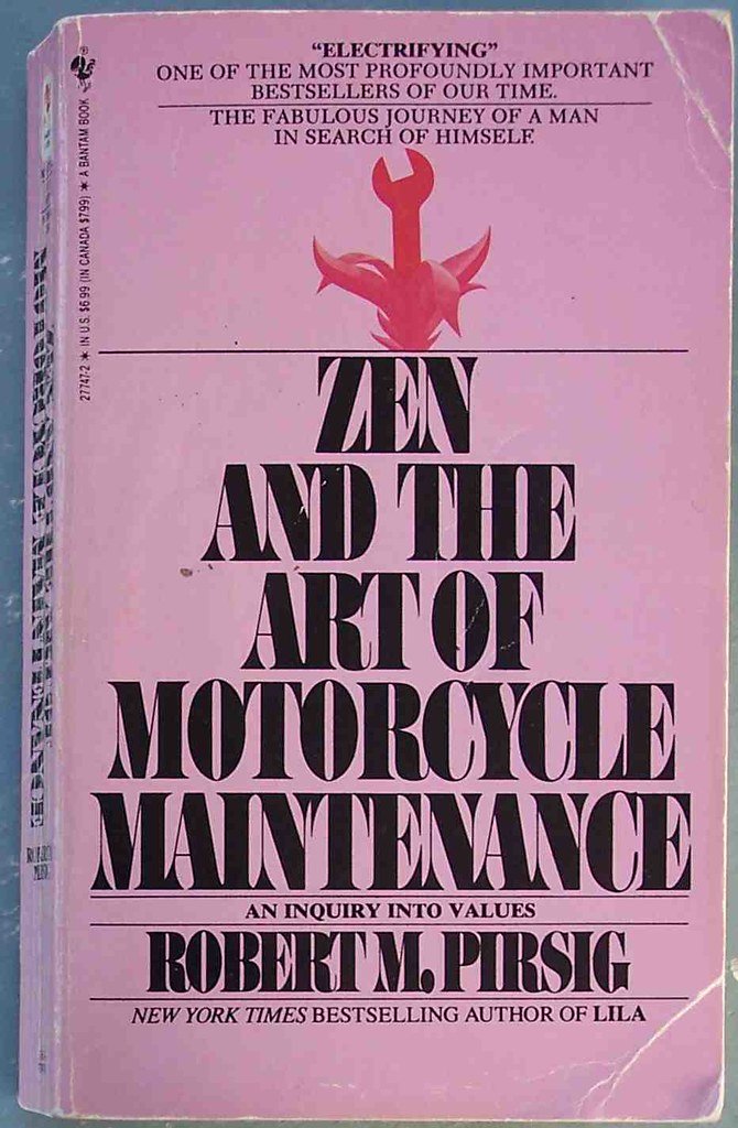 8. Zen and the Art of Motorcycle Maintenance by Robert M. Pirsig (image credits: flickr)