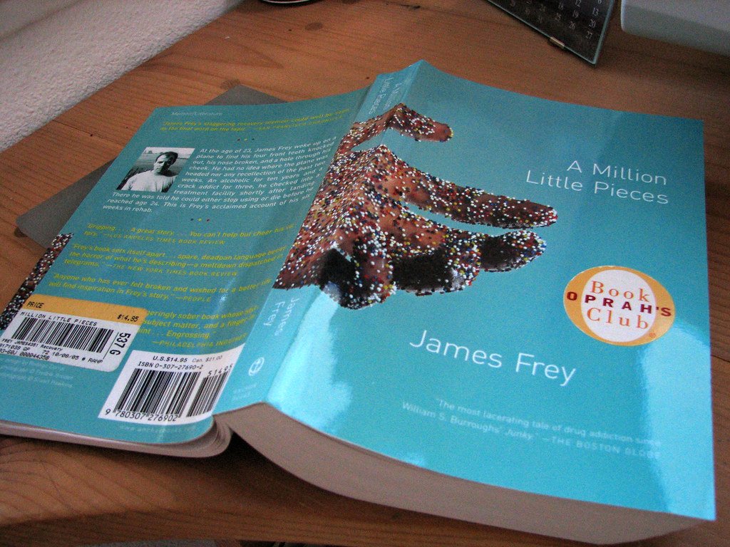 19. The James Frey “A Million Little Pieces” Scandal (image credits: flickr)
