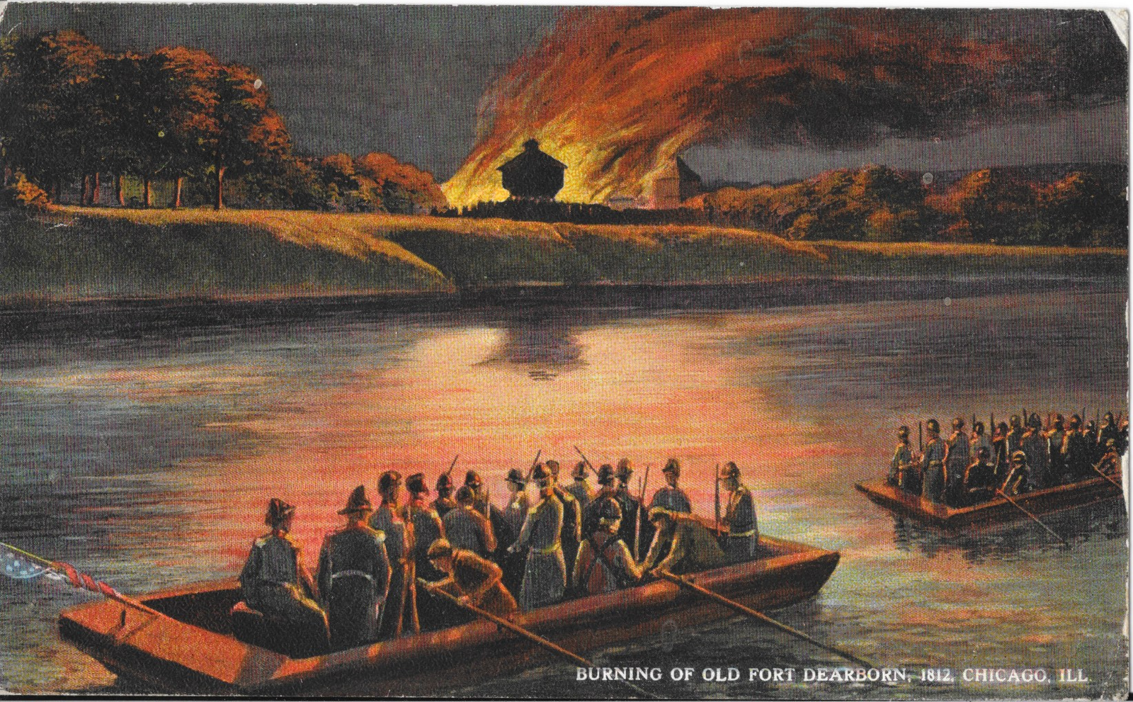 When Chicago Nearly Became British: Battle of Fort Dearborn (1812) (image credits: wikimedia)