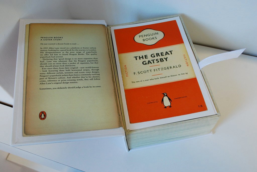 2. The Great Gatsby by F. Scott Fitzgerald (image credits: flickr)
