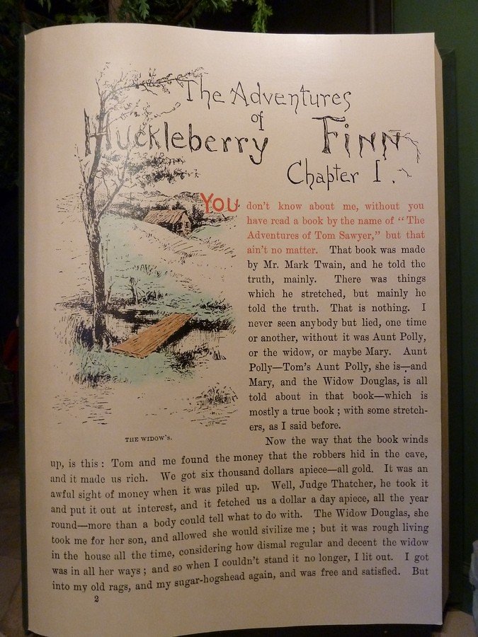 18. The Adventures of Huckleberry Finn by Mark Twain (image credits: flickr)