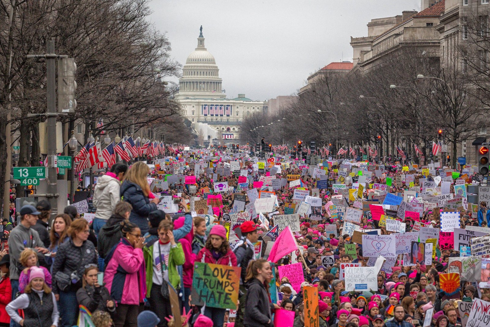 Women’s March and Protest Songs for Equality (image credits: wikimedia)