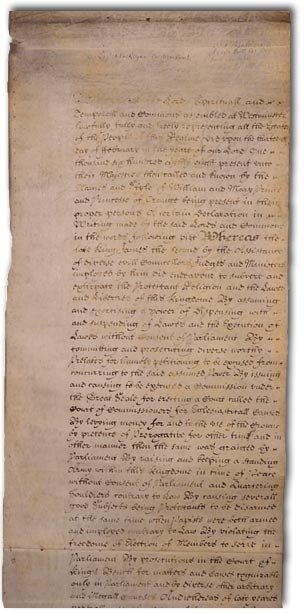 The English Bill of Rights: Borrowed Liberties (image credits: wikimedia)