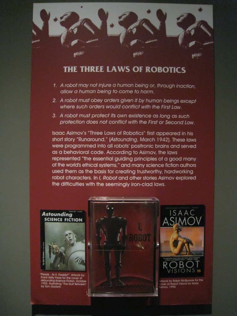 6. Isaac Asimov and Robotics in Daily Life (image credits: flickr)