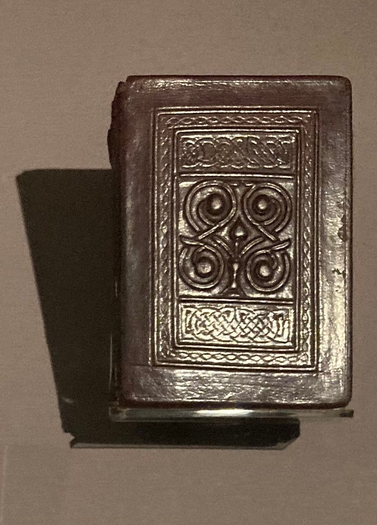 The St Cuthbert Gospel (image credits: flickr)