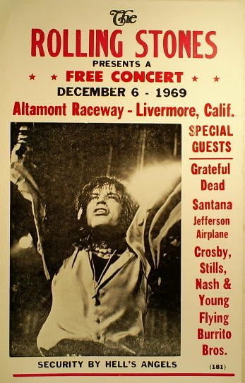 Altamont Free Concert 1969: The Dark Side of Counterculture (image credits: flickr)
