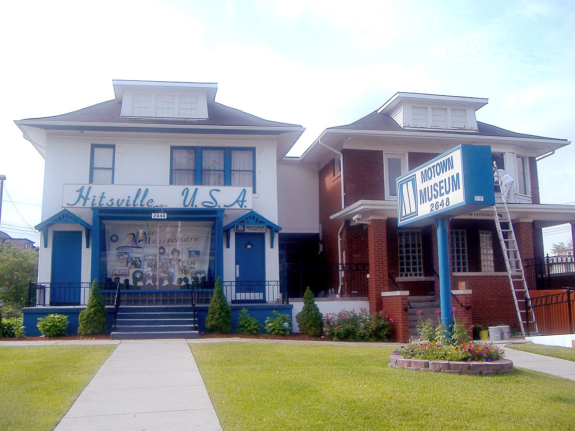 Detroit’s Fading Motown Footprint (image credits: wikimedia)