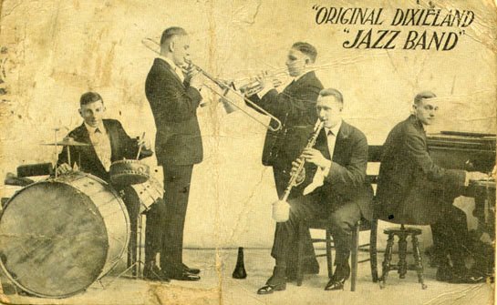 The First Jazz Recording (1917) (image credits: wikimedia)