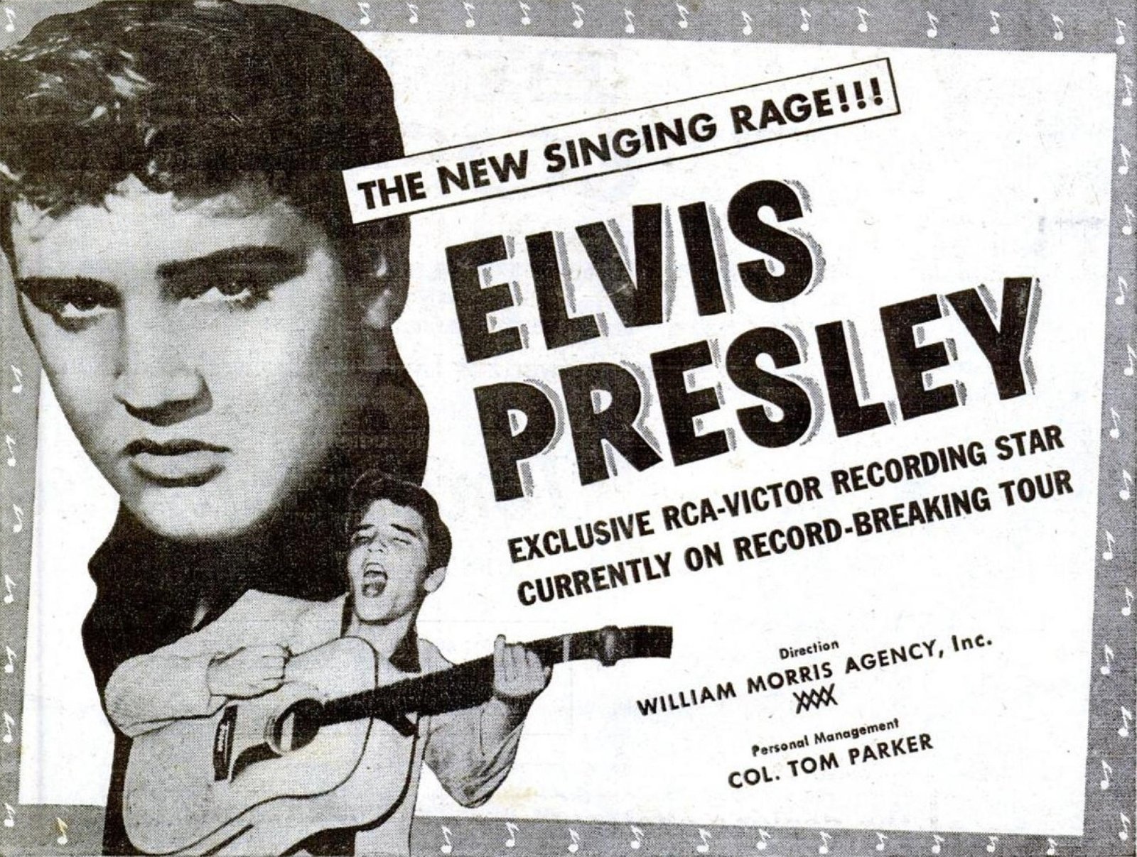 Elvis Presley's TV Debut (1956) (image credits: wikimedia)