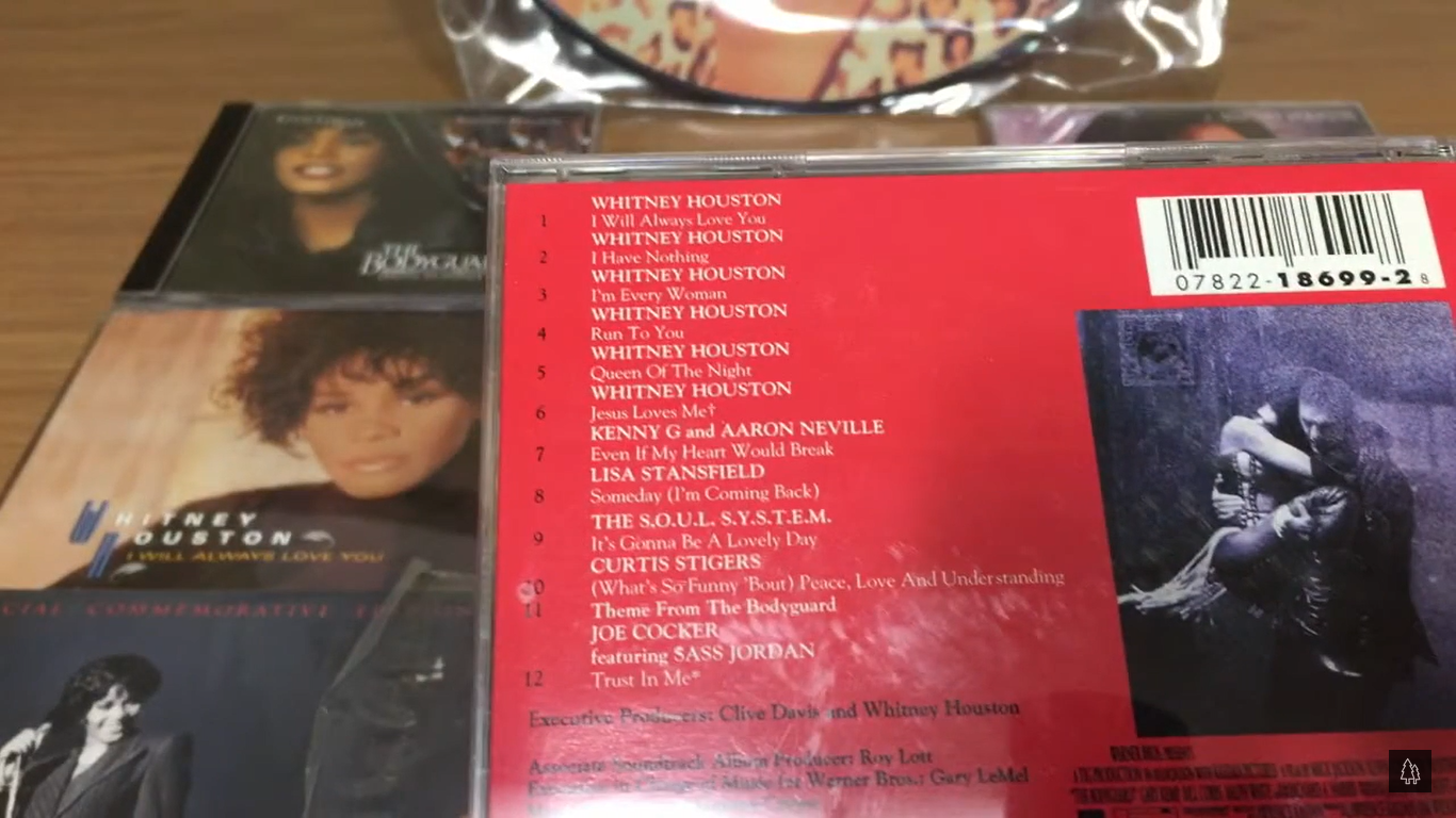 Whitney Houston – The Bodyguard: Original Soundtrack Album (1992) (image credits: wikimedia)