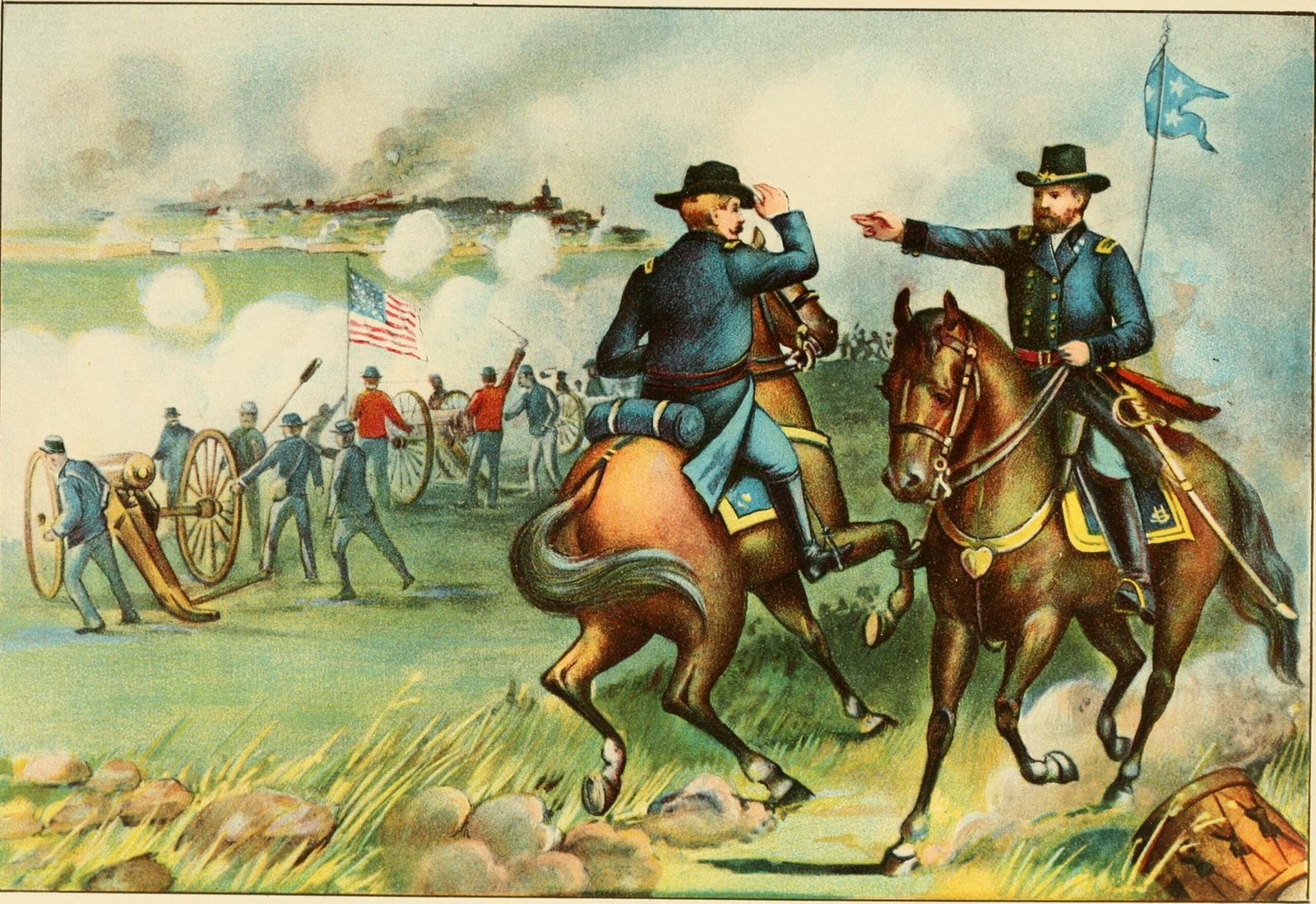 Grant's Genius at Vicksburg After Early Disasters (image credits: wikimedia)