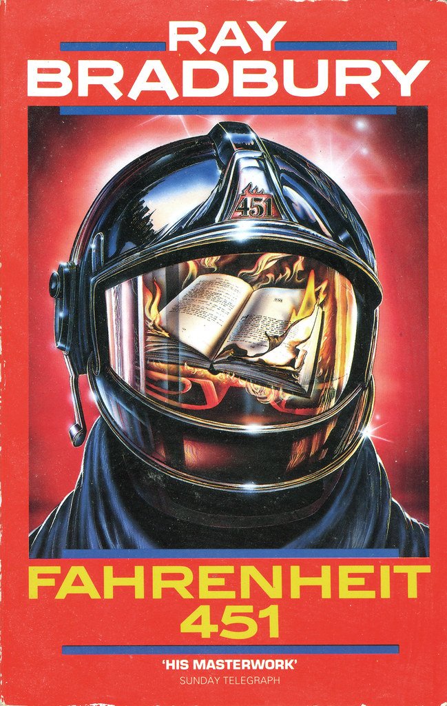 5. Fahrenheit 451 by Ray Bradbury (image credits: flickr)