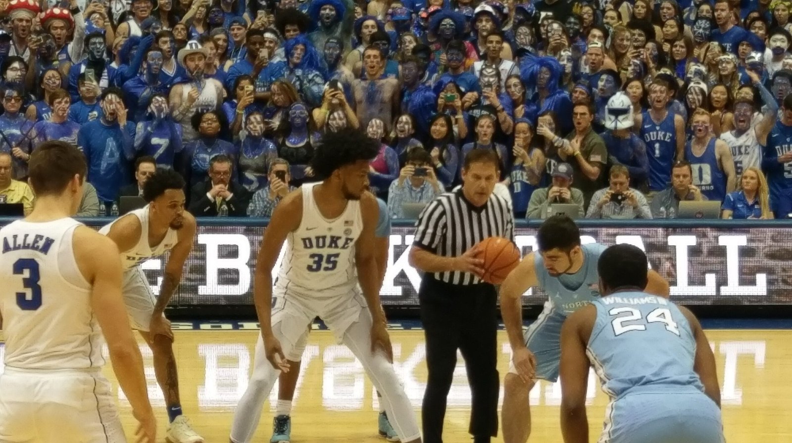 Duke vs North Carolina: College Basketball's Tobacco Road War (image credits: wikimedia)
