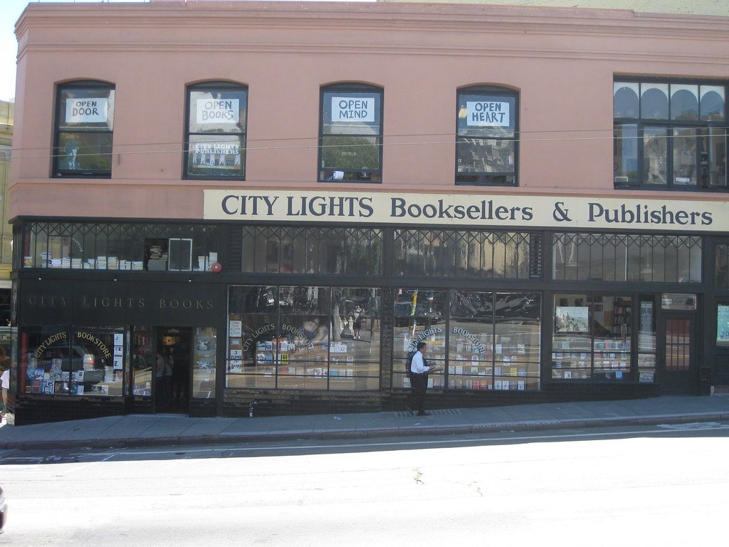 City Lights Bookstore - The Beat Generation's Publishing Powerhouse (image credits: flickr)
