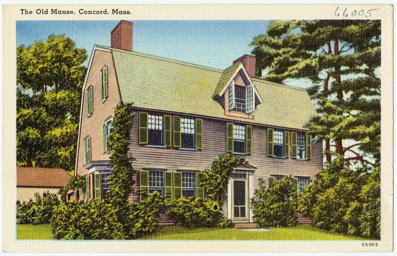 The Old Manse – Concord, Massachusetts (image credits: wikimedia)