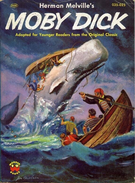 Moby-Dick by Herman Melville (image credits: wikimedia)