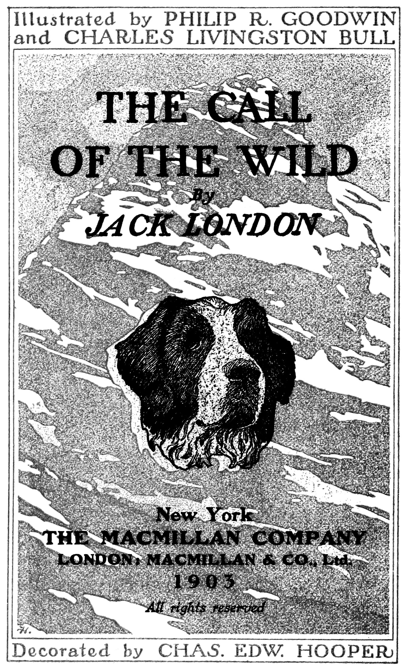 The Call of the Wild by Jack London (image credits: wikimedia)