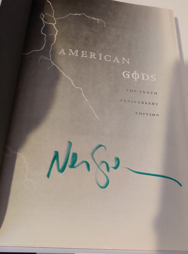 American Gods by Neil Gaiman (image credits: flickr)