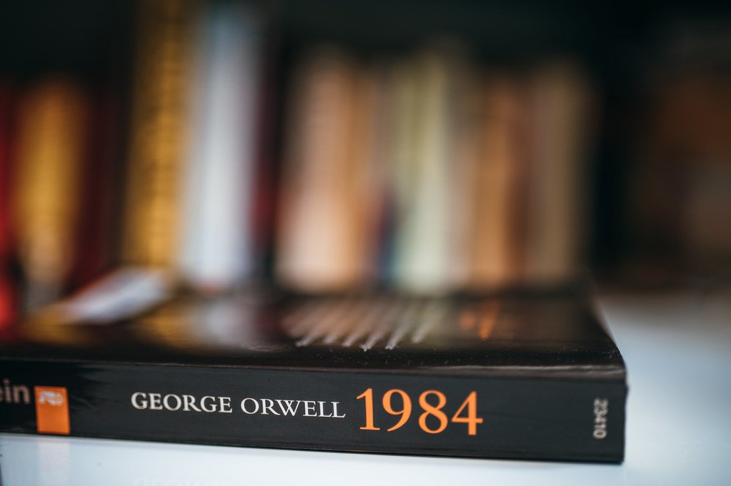 1984 by George Orwell (1949) (image credits: flickr)